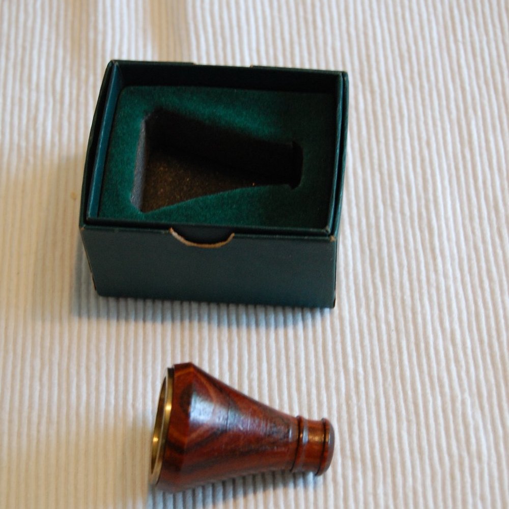 1987 Van Court International Dragonfly Wooden Kaleidoscope Prism in Box - Picture 7 of 16